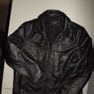 BLACK RIVET LUXURY TOP GRADE LEATHER INSULATED   JACKET Mens  XL T127